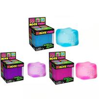 Trending Nee Doh Jellyfish & Cube Squish Toy - Soft Jelly Squeeze Stress Relief Fidget, Sensory NeeDoh for Kids & Adults @!!..# blue