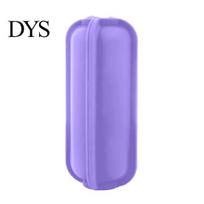 Bento Box for Kids Food-grade Silicone Taco Holder, Flip-top Buckle Design Burrito Storage Picnic Food Carrier Box, Leak-proof Handling Lunch violetinė