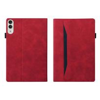 Dėklas Lenovo Yoga Tab 11,1 colio dėklui Tb710fu Tb710fc Prabangus PU odos piniginė Planšetinio kompiuterio dėklas Lenovo Yoga Tab 11,1 dėklui YogaTab 11.1 tb710fu raudona