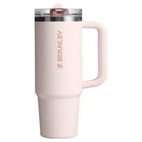 Stanley Quencher Pro Tour puodelis su atlenkiamu šiaudeliu 887ml (13 Pasir.) Rose Quartz white