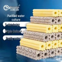 Pet Han Aquarium Quartz Nano Bacterial House Filter Media gray