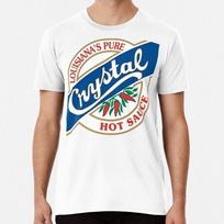 Crystal Hot Sauce T-Shirt XL blue