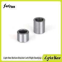 Bottom Bracket Shell Bushings for Surron Light Bee Left Bushing gray