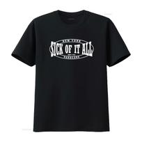 Naujas Sick Of It All logotipas gerbėjams S 5XL marškinėliai Vintage skalbauti dizainerio drabužiai šiek tiek stilingi patogūs mados vintage L black