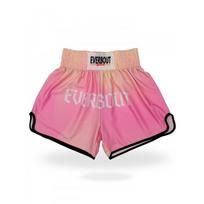 Men Women Boxing Shorts MMA Training Fight Gym Workout Athletic With Printed Design XS Suggested Height 145cm beige