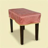 Piano Bench Cover WaterResistant Tailored Easy to Wipe Clean 7535cm Dark Gray 45-30cm vyno raudonos spalvos