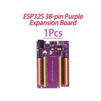 1/5/10/30Pcs ESP32S 38Pin Purple Expansion Breakout Board NodeMCU 32S Wifi UART Serial Communication Module Lua Program Board juoda