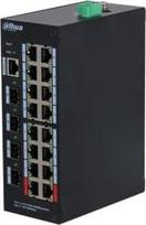 Dahua Technology HS4420-16GT-190 network switch Managed L2 Gigabit Ethernet (10/100/1000) Power over Ethernet (PoE) Desktop Black