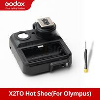 Godox X2T Trigger Hot Shoe X2T-C X2T-N X2T-S X2T-F X2T-O X2T-P Replace Accessories for Canon Nikon Sony Fuji Olympus Pentax