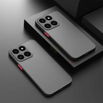 Matte Translucent Hard Case For Huawei Honor X8 X6 X8b X8a X6a X6 70 Lite 4g 5g Shockproof Silicone Frosted Back Cover X6s Honor X8b gray