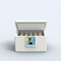 Automatinis kiaušinių inkubatorius Suprogramuoti inkubavimo režimai Skaitmeninis Paukščių Dvigubas maitinimo šaltinis Waterbed DualPower 15 Eggs