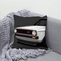 G-Golf G-GTI Automobilio M-MK Pagalvės užvalkalas Spausdintas Poliesterio Pluoštas 40X40 cm Namų Sofos Dekoratyvinis Pagalvės Užvalkalas 45cmx45cm