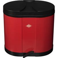 Rūšiavimo šiukšliadėžė Wesco Eco-Double Bin, 2x 15 l, su pedalu, raudona