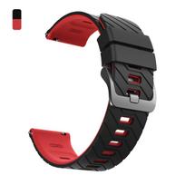 22 mm silikoninis dirželis SUUNTO RACE 2/S laikrodžiui Reguliuojamas laikrodžio dirželis SUUNTO OCEAN/5 9 PEAK PRO/VERTICAL/Run apyrankei Minkšta apyrankė 1PCS 22MM black