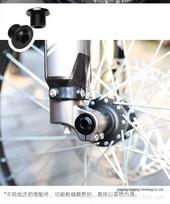 Ruyulong Surron Light Bee KKE Front Shock Absorber Thru-Axle Nut. Thru-Axle Nut [Single, Order 2 for Pair] gray