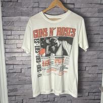 Vintage 1988-1989 Guns N Roses Lies Magazine  Thin Unisex shirt Cotton Oversize Large Size XXXL white