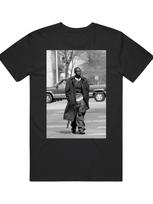 Omar Coming The Wire Michael Williams Resting Place Commemorative Cotton T-Shirt Couple Spring/Summer Base Layer Shirt L gray