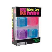 Needoh Nice Cube Sensory Squeezing Toy Cube for Stress Relief and Fingertip Release Toy for Adult Pinching and Playing Toys Gift pink