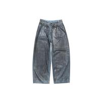 Acne Studios 2023 Mid-rise Wide-leg Jeans Men's B00346-BBR EU 48 gray