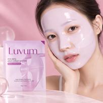 Luvum Slow Aging Phyto Collagen Hydrogel Face Mask Firming 5 Sheets 5 Sheets white