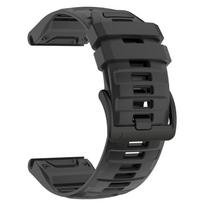 22mm 26mm QuickFit guminis dirželis Garmin Fenix 8 Pro 7 7X 6 6X GPS 5 5X plius 3HR/instinct 3 2X 970 apyrankė Fenix 8 laikrodžio juosta 1PCS QuickFit 26mm black