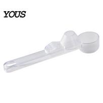 Coffee And Protein Powder Scoop with Extended Handle, Precise Quantitative Control Measuring Spoon, Spoon Sliding Seal Leak-Proof Design, for balta
