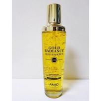 ANJO 24K Gold Radiance Essence 150ml x 2 – Brightening & Firming Essence for Glowing, Youthful Skin yellow
