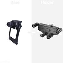 For 2011-2016 BMW X3 F25 Car Phone Holder Wireless Charger Magsafe Holder Auto Clamping Strong Magnet Car Accessories Only base no holder black