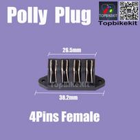 Elektrinio dviračio Super73 Baterija Polly Baterijos Užraktas ir raktas/ Elektrinio dviračio dalys Užraktas su raktu Polly baterijos dėklui/Polly Maitinimo kištukas- Maitinimo jungiklis 4pins Female