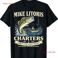 Funny Adult Humor Mike Litoris Innuendo Joke Gag S T Shirt Long Or Short Sleeves Vintage Washed Fashion Breathable Stylish Soft XL gray