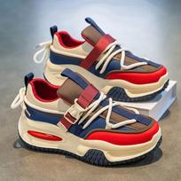 Fashion 2025 Spring New Korean Version of Versatile Casual Shoes Comfortable Breathable Sneakers Trendy Fashion Sports Running Shoes Men 39