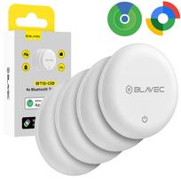 Blavec GPS seklys BTG-03 – „Bluetooth“ ieškiklis, suderinamas su „Apple“ ir „Android“ (BTBTG03-W4) baltas – 4 vienetai