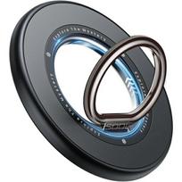 SODI dvipusis magnetinis žiedinis stovas BM-350 juodas MagSafe