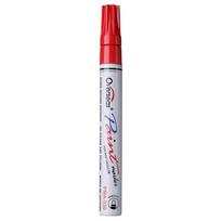 Car Tyre Tire Tread Rubber Paint Marker Pen Waterproof Permanent Graffiti Marker raudona