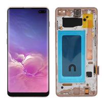 6,4 colio telefono ekrano pakeitimas   S10 Plus LCD ekrano skaitmenintuvu ir jutiklinio surinkimo remonto rinkinys, skirtas SM G975F G975U G975W G975A blue