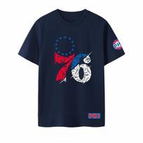 Philadelphia 76ers Krepšinio Marškinėliai Treniruočių Kostiumas Sportiniai Trumpomis Rankovėmis Marškiniai Vyrams Moterims Per dydį Treniruočių Sportiniai Moteriški Vyriški Drabužiai L blue
