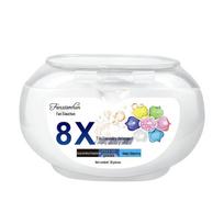 36-Piece Seven-Cavity Laundry Pods: Long-Lasting Fragrance Beads, Softening, and Stain Removal – 7-in-1 Formula. white