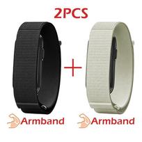 Soft Stretchy Replacement Band for Garmin CIRQA Lightweight Adjustable Nylon Armband Wristband Sports Gear for Garmin CIRQA Garmin CIRQA black