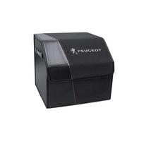 Automobilio bagažinės organizatoriaus dėžė Suede Anglies Pluošto Sandėliavimo Dėžės Peugeot Rifter RCZ 206 307 308 207 3008 208 407 508 2008 5008 301