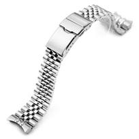 Orient MiLTAT SS201623B175 Jubilee 2 Two Tone SUS316L Watch Bracelet for Mako 40 20mm Push Button Clasp white