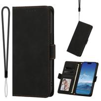 Leather Wallet Flip Case For HMD Fusion Skyline Pulse Pro Plus Magnetic Closure Cover 3 Card Slots, Cash Slot HMD Pulse Plus juoda