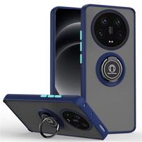 Magnetinis telefono dėklas Xiaomi mi 14 13T 13 Ultra Pro 11 Lite, smūgiams atsparus dėklas su žiedu laikikliu, skirtas Xiaomi 12T 12S 12 11T 10T Mi 10T 10T Pro karališkos mėlynos spalvos