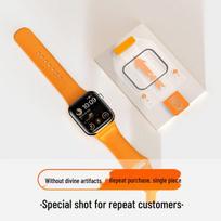 Apple Watch Dust-Proof Drop-Proof Chamber for S8/S9/S10/S11 Models - Durable and Reusable HD Film (1 piece, no tool)