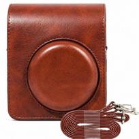 Magnetic Closure Instant Camera Case for Fujifilm Instax Mini 13/12/11 Outdoor Carry kava