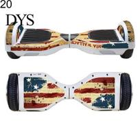 2 vnt. Vandeniui atsparūs, apsaugantys nuo įbrėžimų lipdukai hoverboard'ui (balansiniam paspirtukui) beige