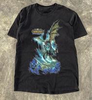 Vintage World of Warcraft Wrath of the Lich King Unisex S-5XL Shirt ILS46 XXXXL gray