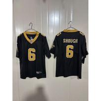 2026 NFL New Orleans Saints Football Embroidered Jersey Custom 6 9 6 Black gray