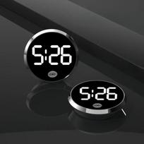 LED automobilių laikrodis šviečiantis 45 mm mini skaitmeninis laikrodis, skirtas automobiliams, vandeniui atsparus elektroninis kvarcinis laikrodis, dviratis, motociklas, laikrodis, automatinis prietaisų skydelio priedai