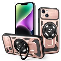 Prabangus Magsafe magnetinis belaidis įkroviklis iPhone 16 15 14 Pro Max Plus piršto žiedo laikiklio dėklui For  iPhone14Pro Max
