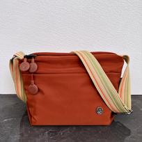 Ultra-light Nylon Crossbody Bag for Women Adjustable Wide Strap Lightweight Women's Bag Zipper Closure Stylish Messenger Bag brown